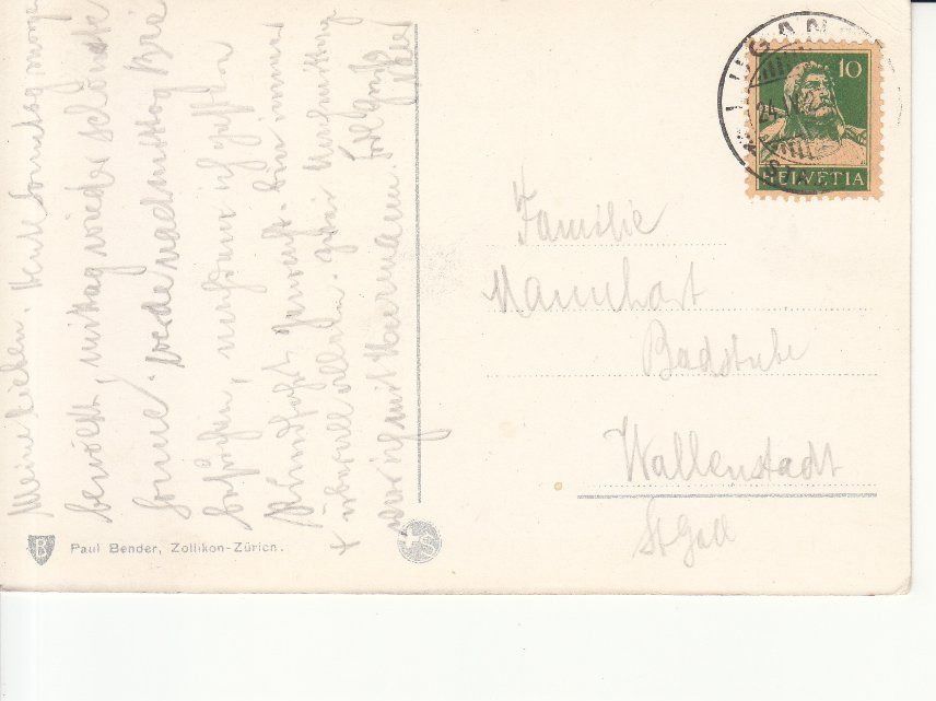 Cartoline postali: Gandria 1927 – Usato da Bürglen TG venduto da StampGraf 1