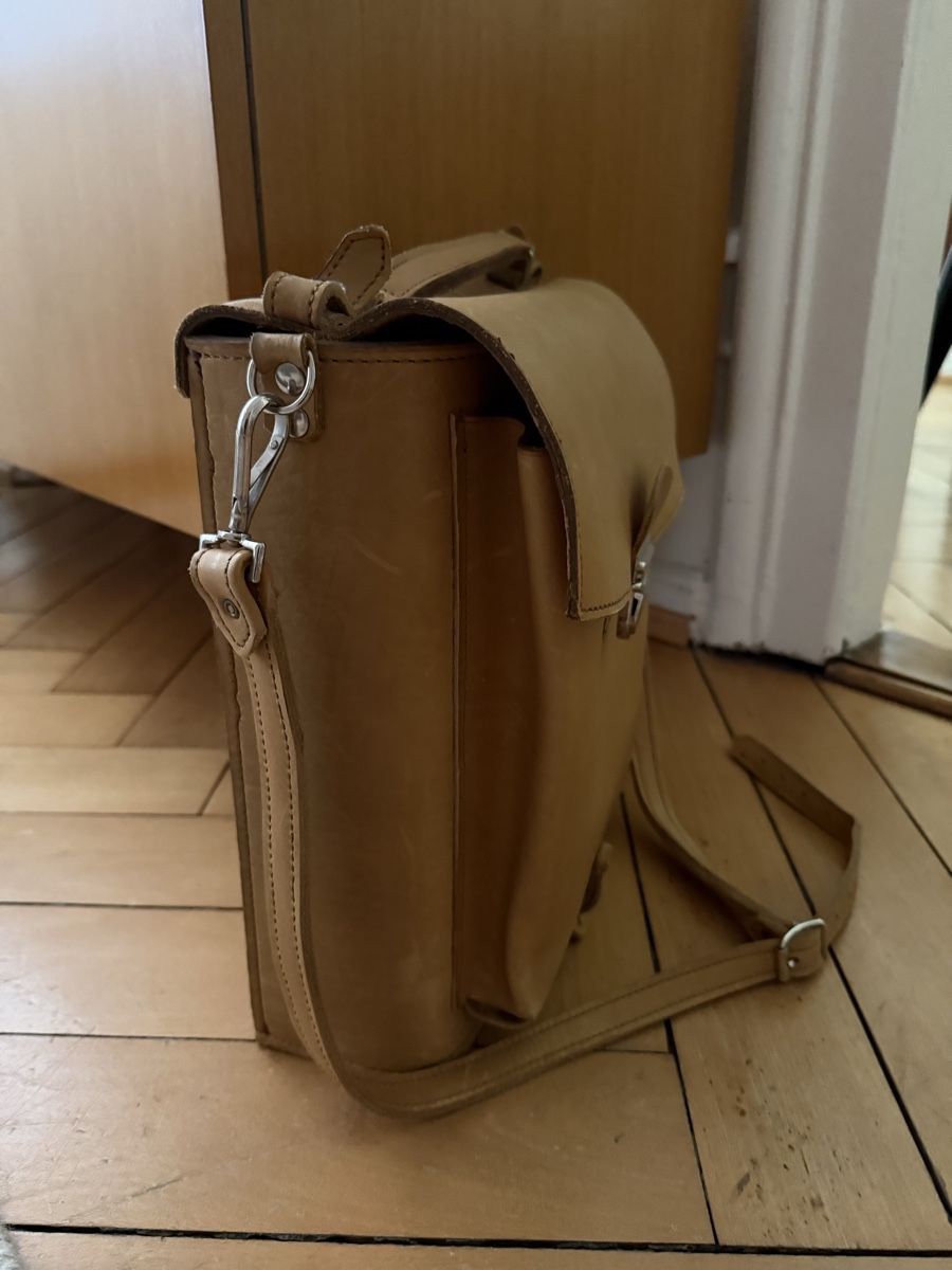 Borse: Vintage Tasche Hellbraun – Usato da Basel venduto da e.dolce 1