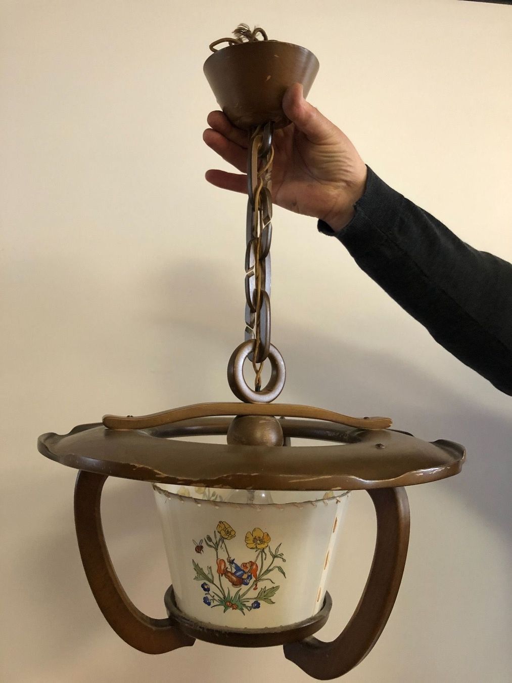 Lampade: Lampe- antik- 60-70 Jahre alt – Usato da Brügg BE venduto da better14