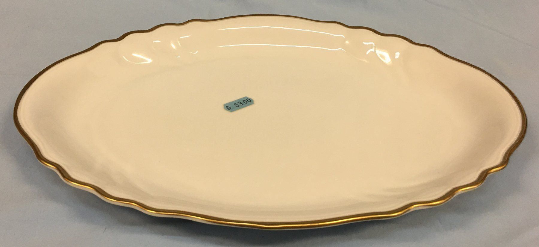 Servierplatten: Oval Plate - Weimar Porzellan – Neu (gemäss Beschreibung) aus Oftringen von Vucki