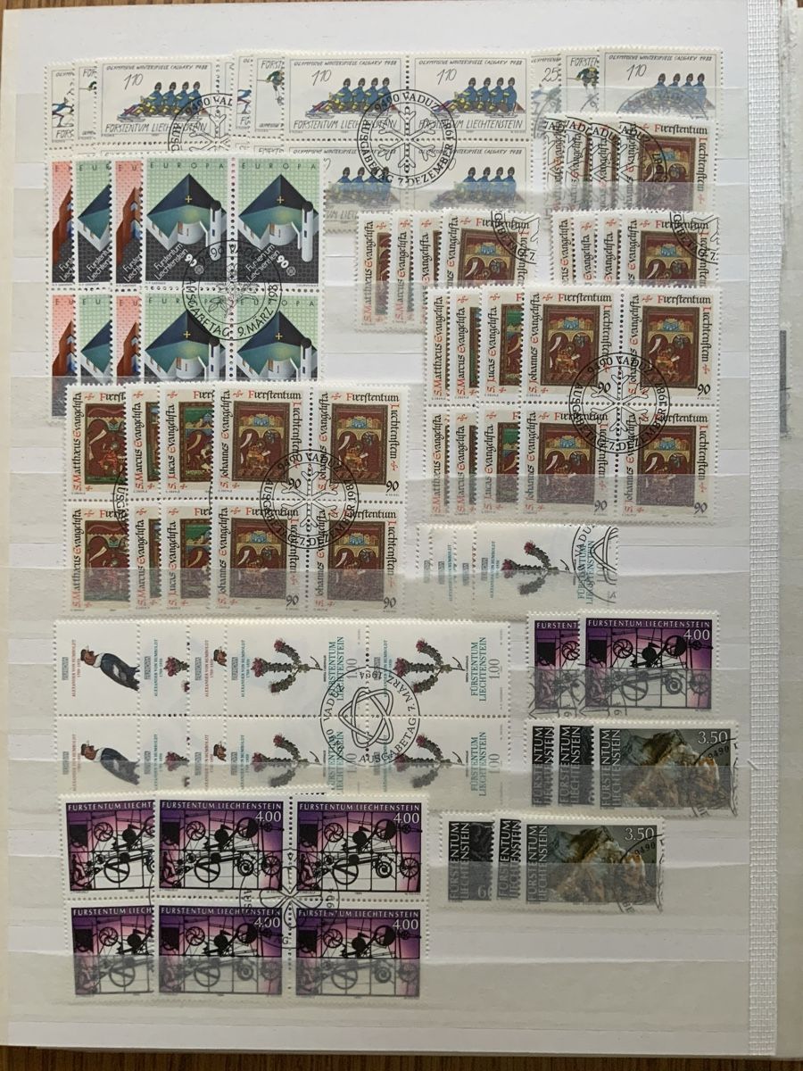 Tutti i francobolli: Liechtenstein Briefmarken – Usato da Binningen venduto da chr_cr5n 4