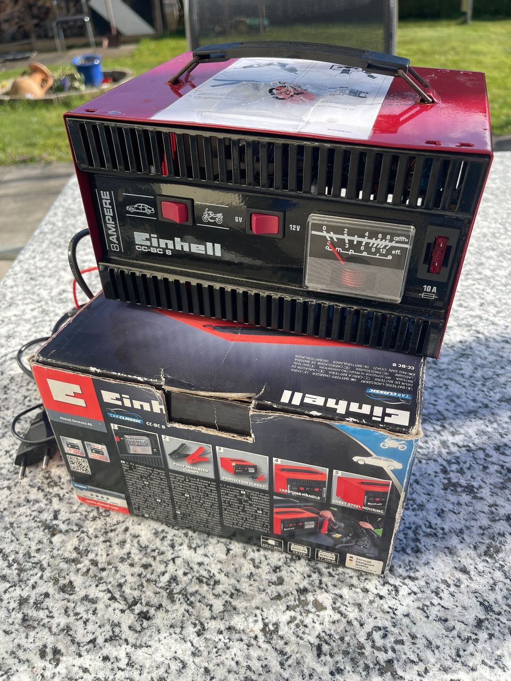 Einhell Caricabatterie: Einhell CC-BC 8 Ladegerät – Usato da Oberkulm venduto da Moonsrock 2