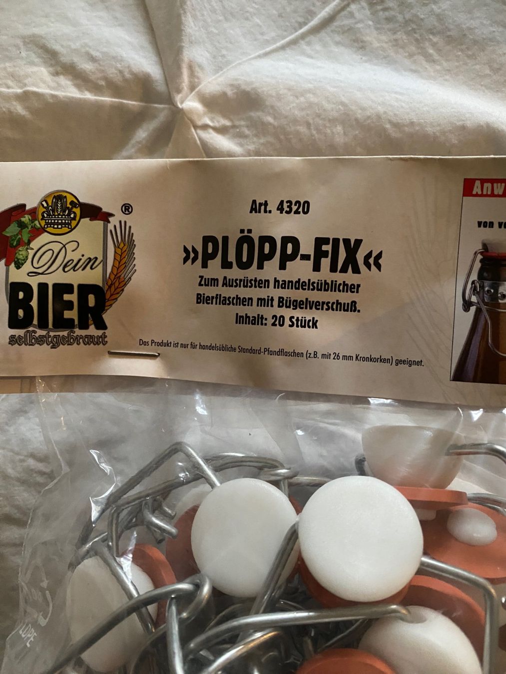 Ferramenta: »Plöpp Fix« Bügelverschluß-Set – Nuovo e nell'imballaggio originale da Allenwinden venduto da Obalu 2