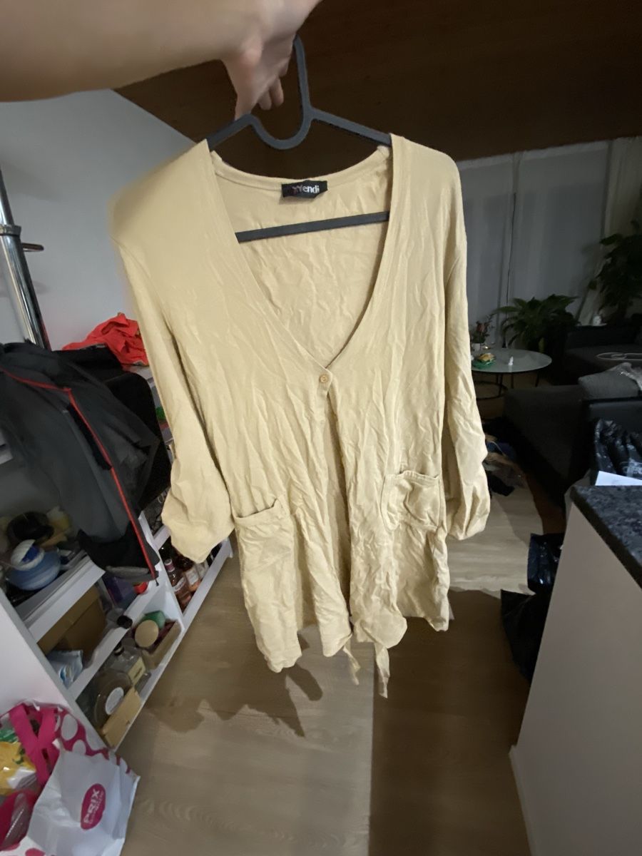 Tuniche: Sommer Tunika Kleid Beige Grösse S/M – Nuovo (secondo la descrizione) da Steckborn venduto da Amandabraun96 1