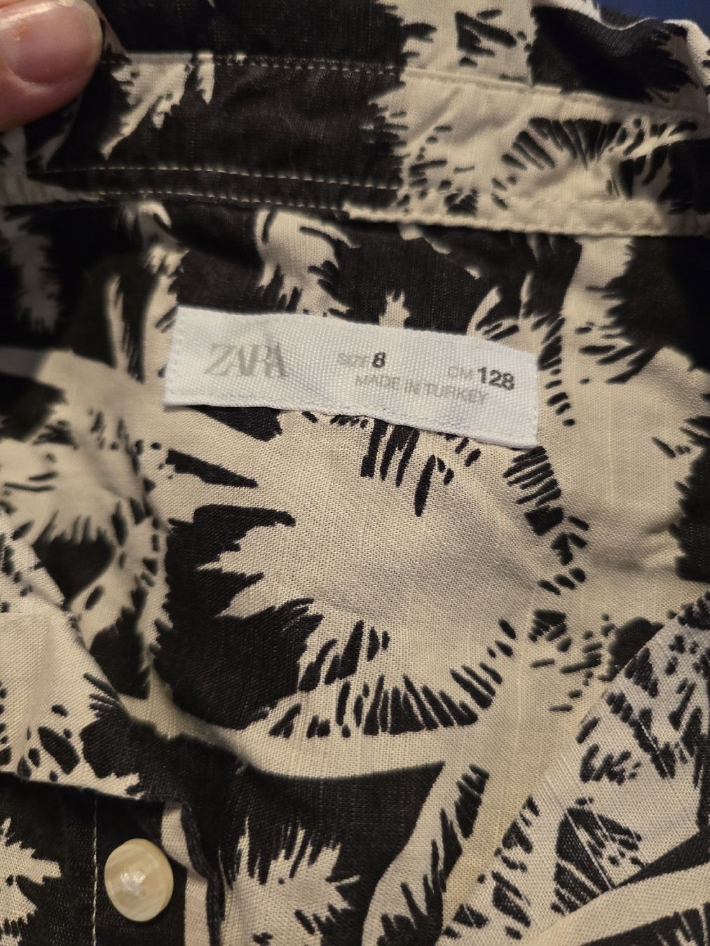 Camicie, T-shirt & Polo: Sommer Hemdenset: Next School & Zara, Grösse 128 – Usato da Unterentfelden venduto da Panda-87 2