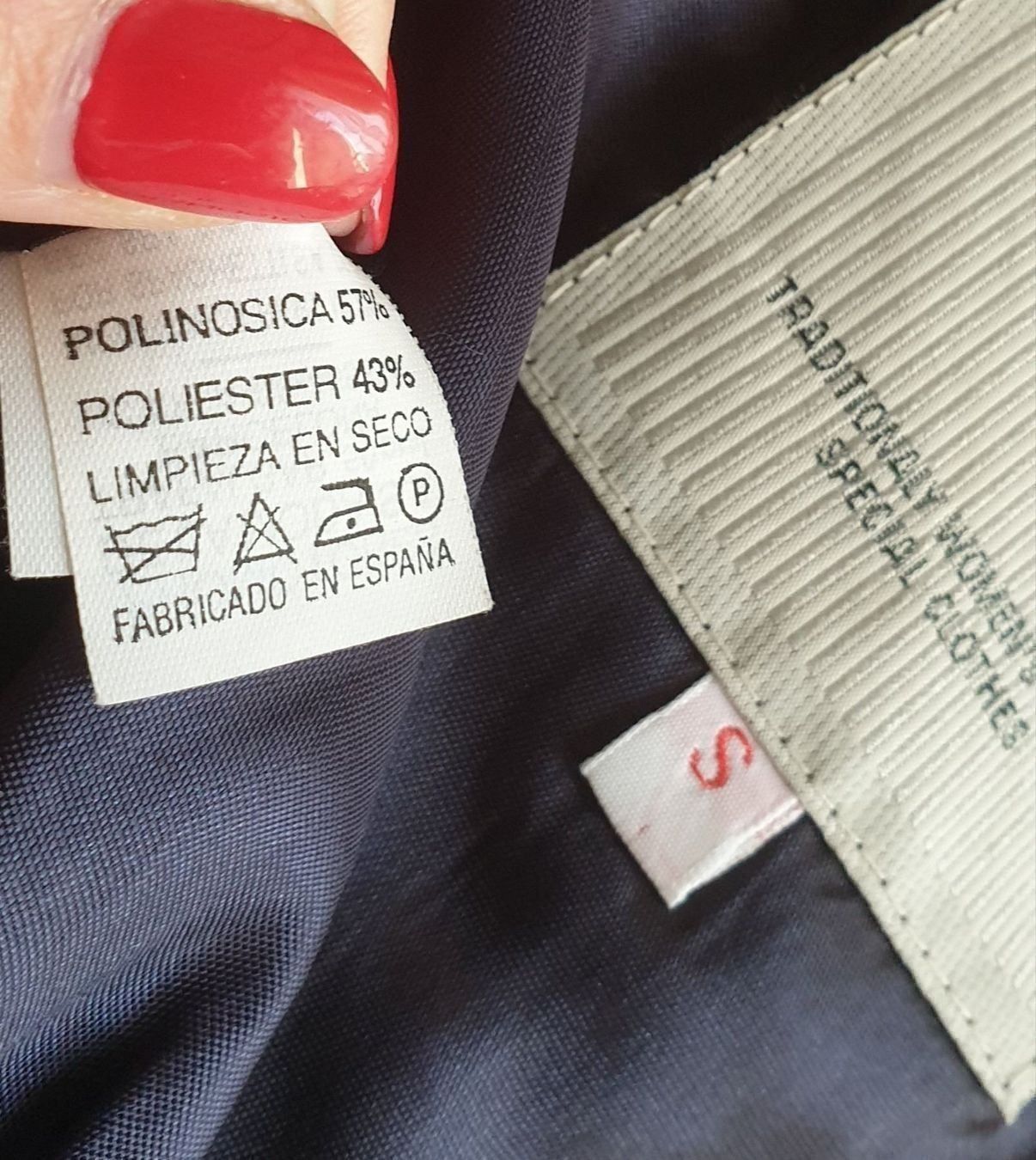 Giacche: neuw. Blazer Spaghetti Navy Gr. S – Usato da Füllinsdorf venduto da Sternenblick19 3