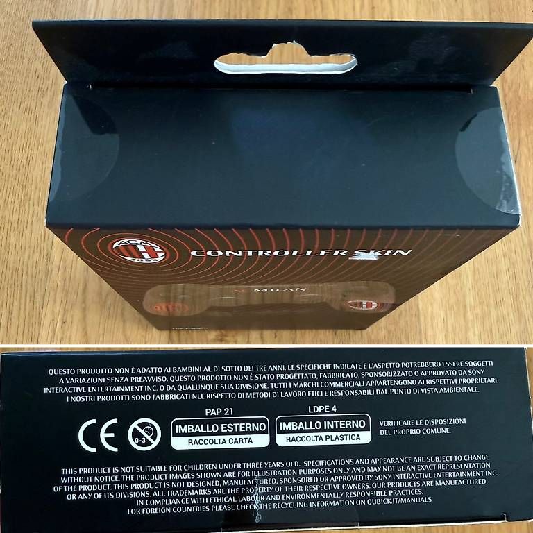 Console: AC Milan PS4 Controller Skin  neu & originalverpackt – Nuovo e nell'imballaggio originale da Dällikon venduto da sanbae 3