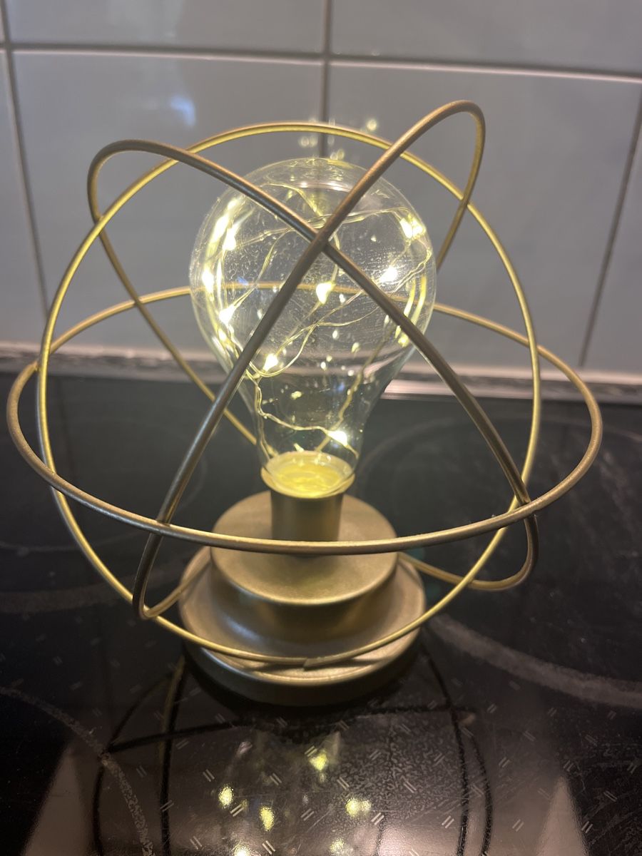Tutte le decorazioni: Deko Lampe Gold – Nuovo (secondo la descrizione) da Gockhausen venduto da Lali013