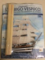 COSTRUISCI L'AMERIGO VESPUCCI fascicolo 24 modello in legno‪