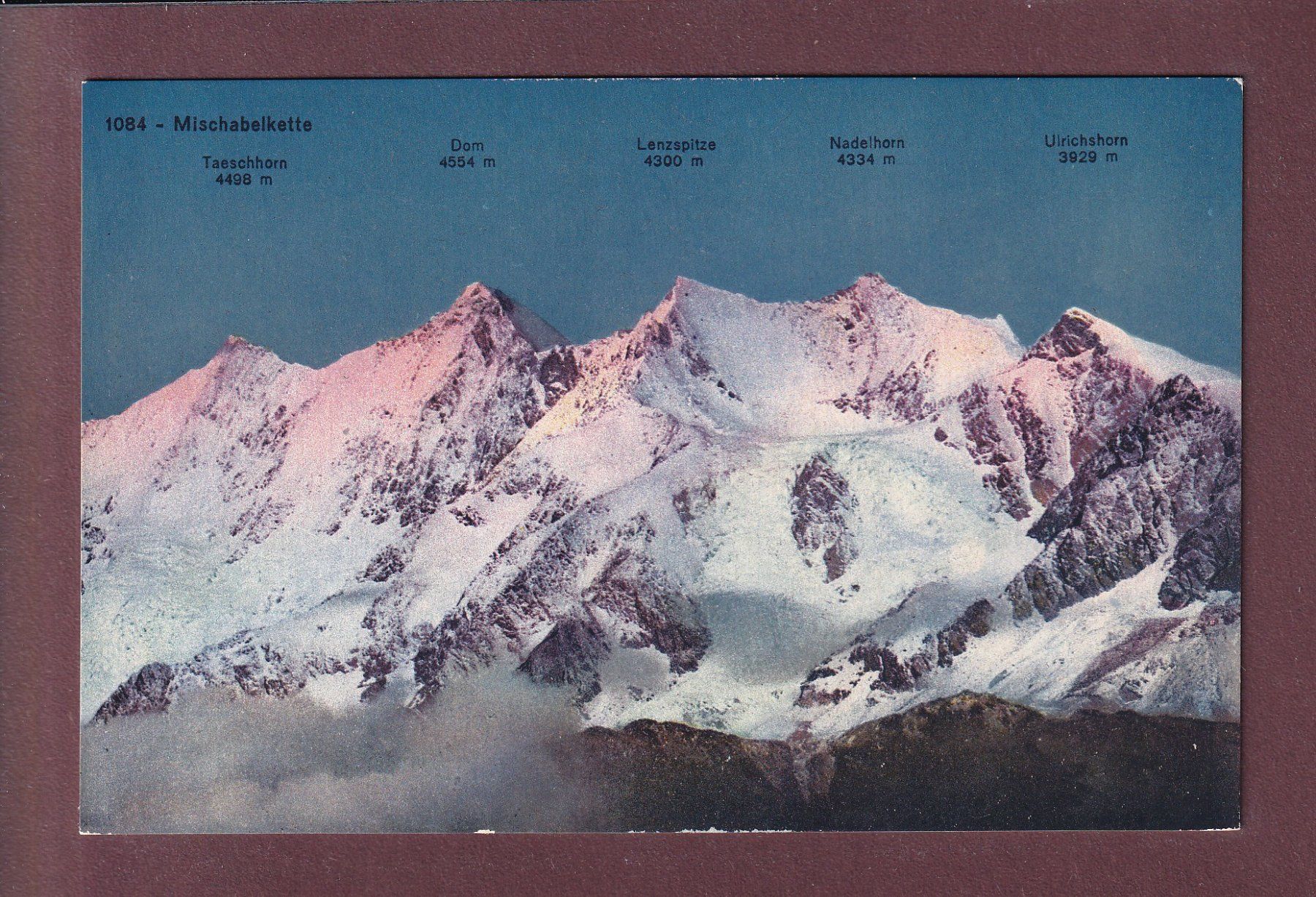 Cartes postales: MISCHABEL-KETTE – D'occasion à Pully par nicecards