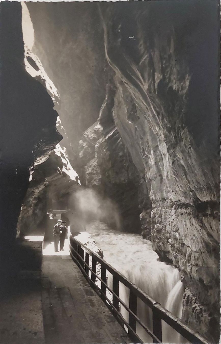 Cartoline postali: BAD RAGAZ - Taminaschlucht – Usato da Delémont venduto da Domdom1