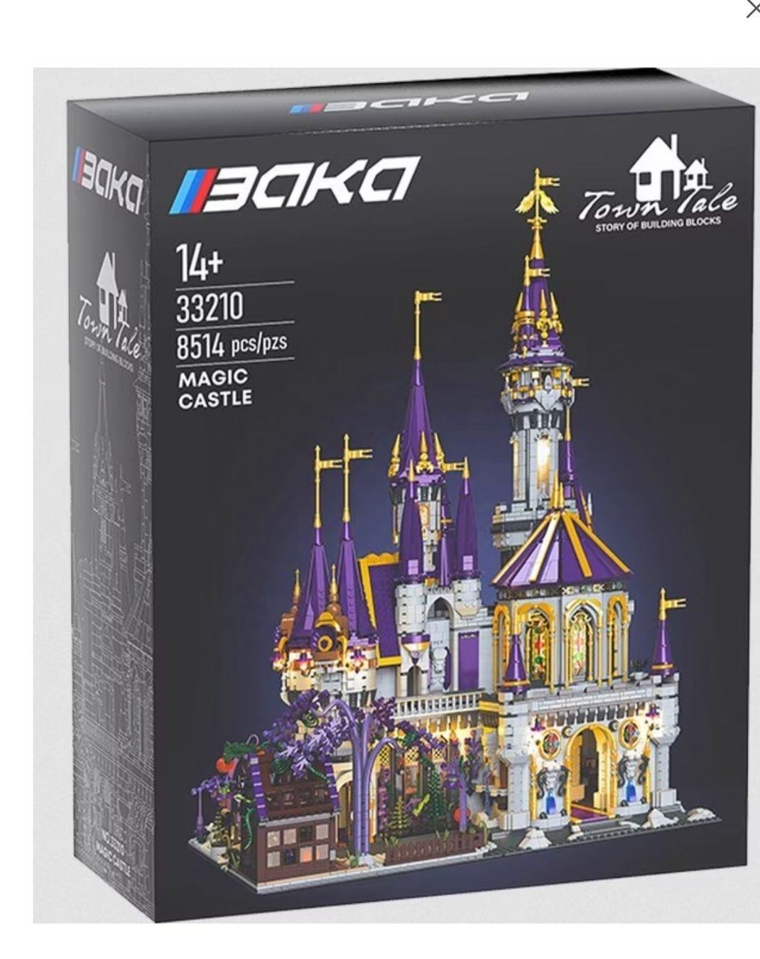 Baukästen: Baka Bausteine Magic Castle 8500 Teile geöffnet – Gebraucht aus Domat/Ems von anomis86 1