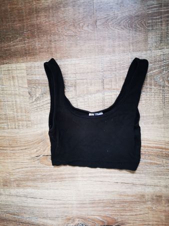 Schwarzes Tanktop von H&M Basic, Gr. S, Top Zustand!