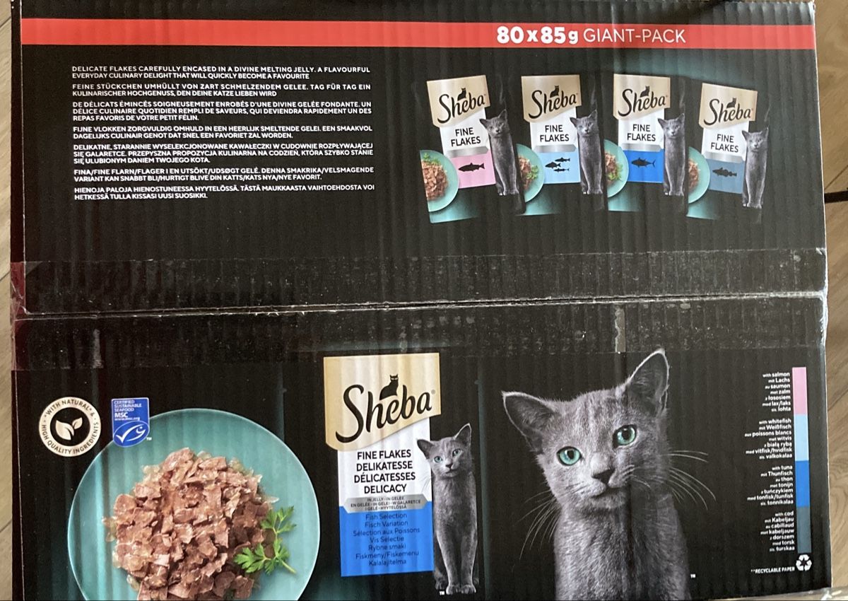 Futter: Sheba 80x 85 gr – Neu und originalverpackt aus Bursinel von SeveralLives