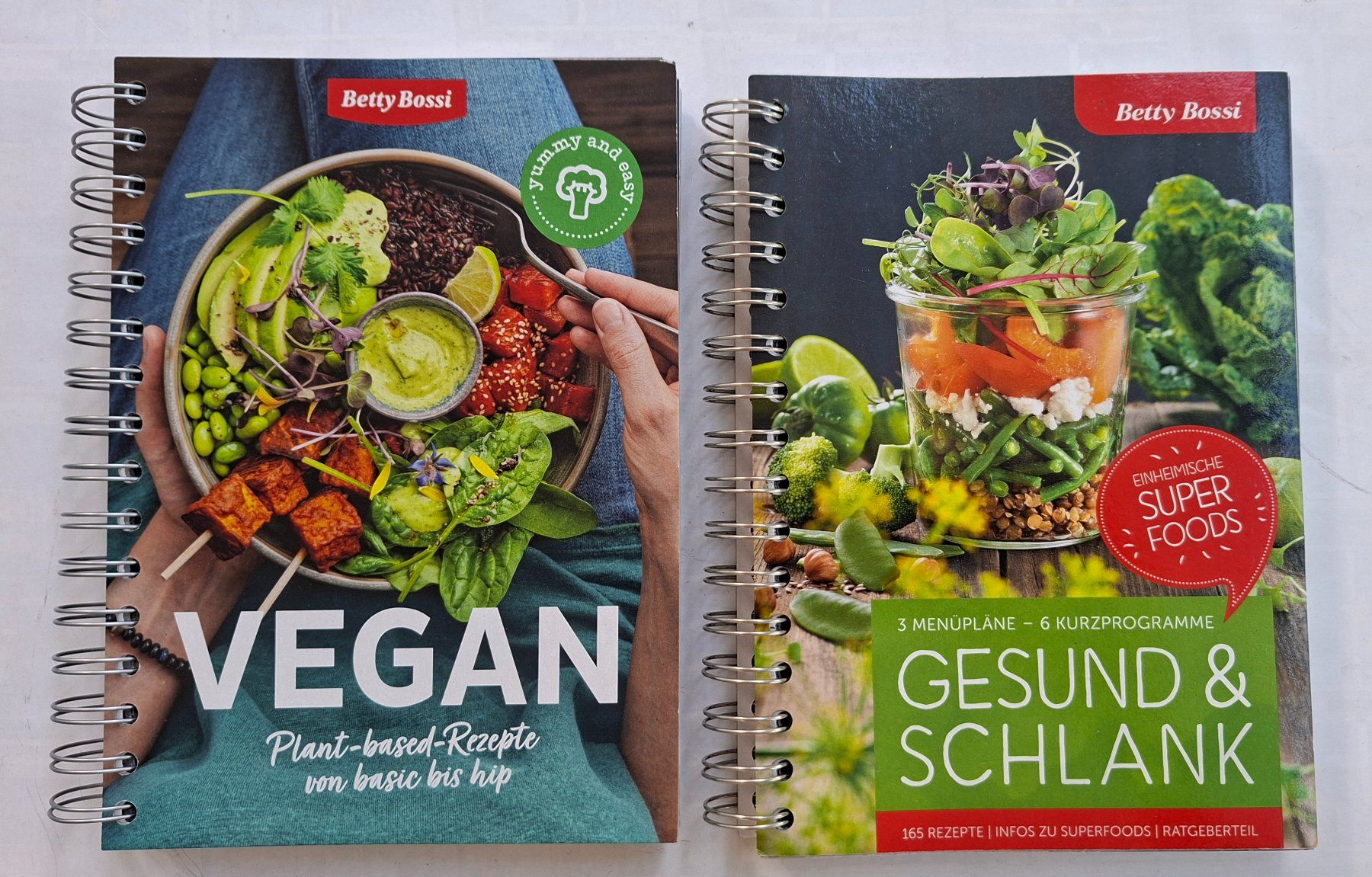 Libri: 2 Betty Bossi "Vegan" und "Gesund & Schlank" – Usato da Opfikon venduto da Diversamente