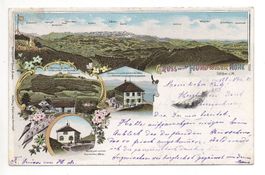 HUNDWIL Litho Gruss von Hundwiler Höhe