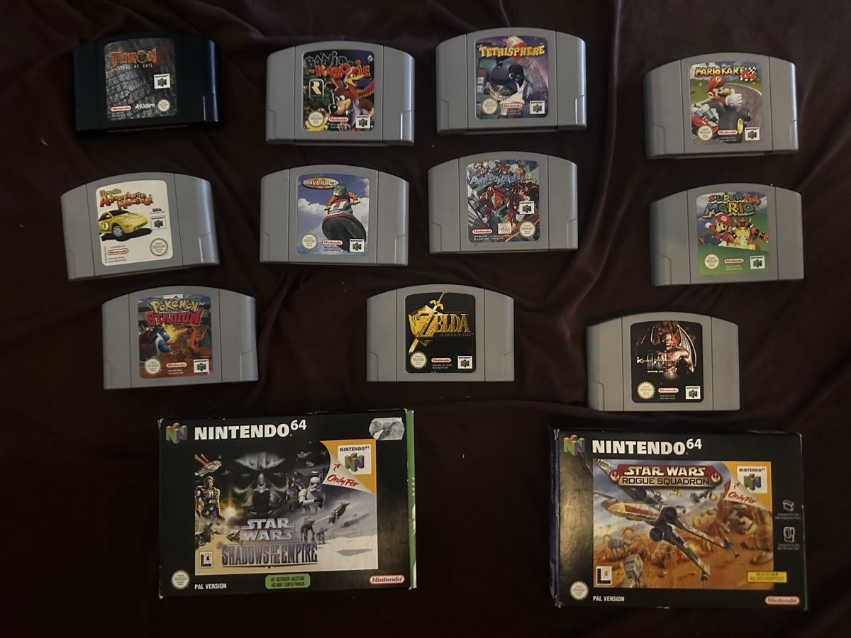Nintendo Console: Nintendo 64 Konsole + 11 Spiele | 2 Controller | Star Wars – Usato da Dietikon venduto da Lu-95 3
