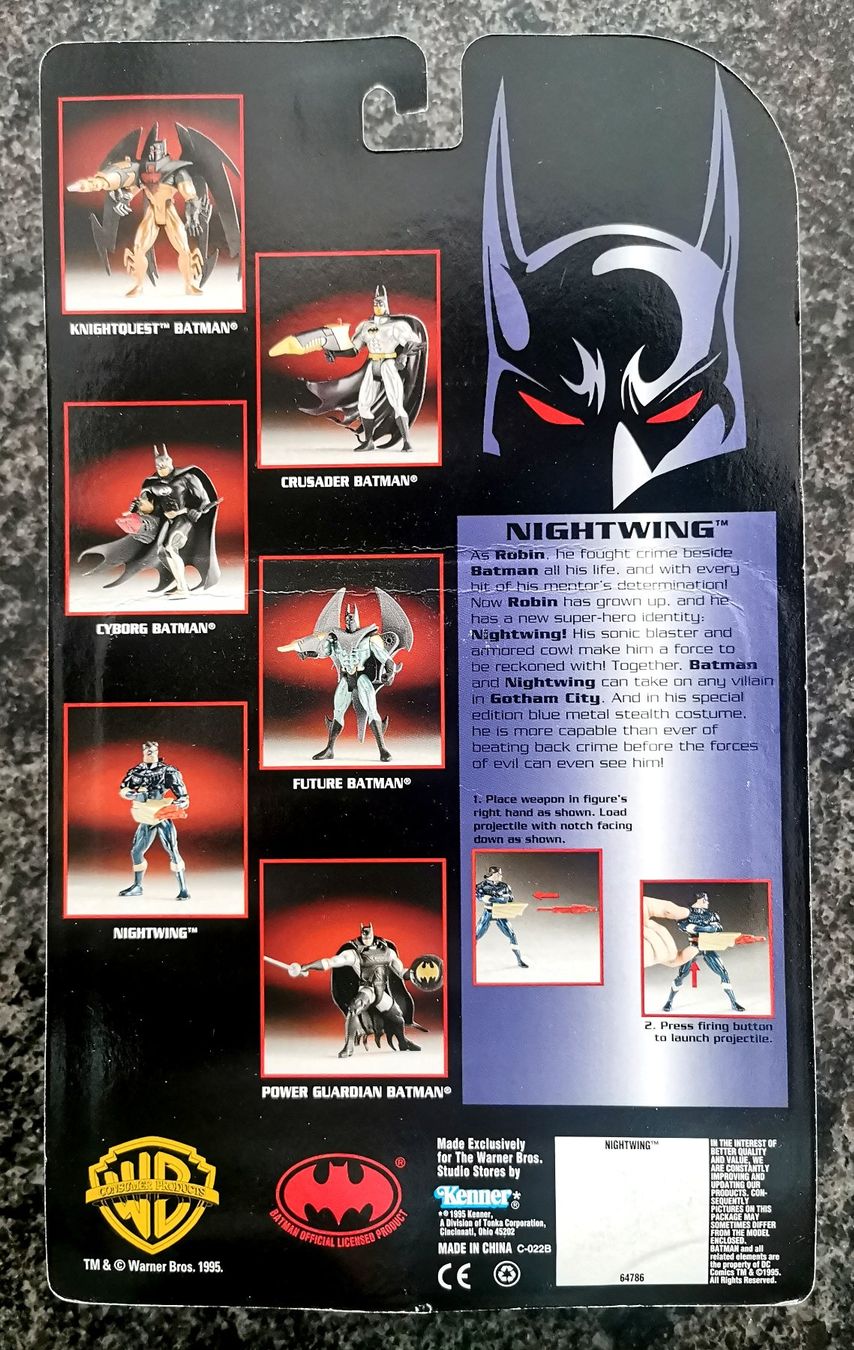 Figuren: Nightwing 1995 Action Figur Batman Special Edition – Neu und originalverpackt aus Rorschach von Actionvintage789 1
