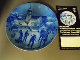 Sammelteller Deutscher Weihnachtsteller 1982