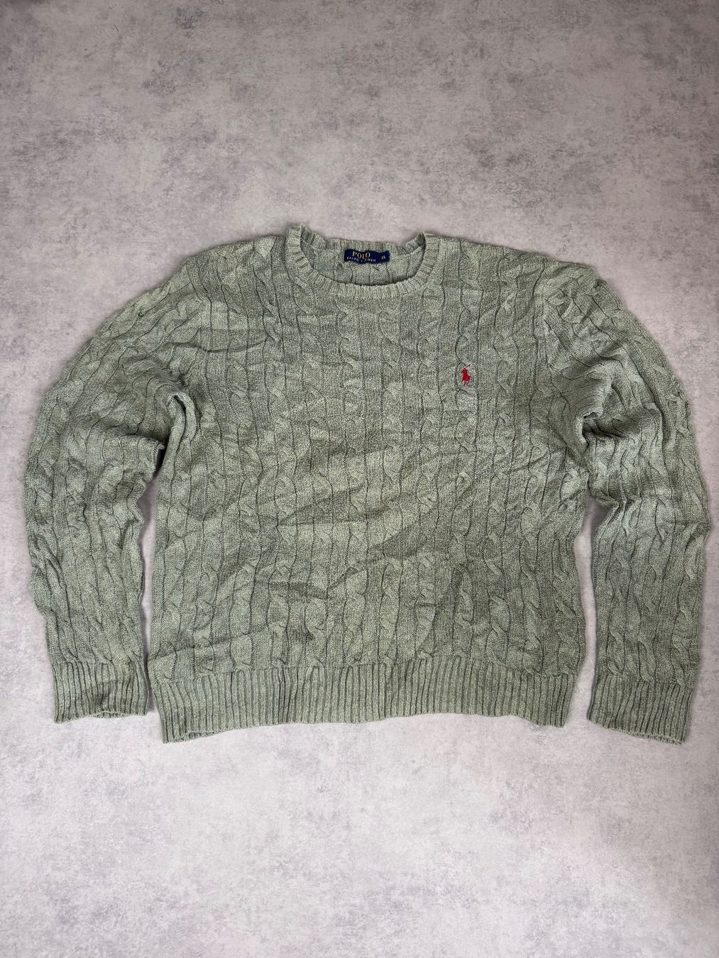 Ralph Lauren Maglioni & Felpe: Ralph Lauren Cable Knit Pullover - Grösse: XL | Vintage – Usato da Fraubrunnen venduto da simon_28839