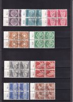Viererblockserie 534 - 542 9 Werte gestempelt ET 1973 - 1975