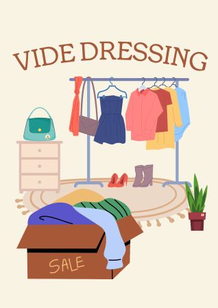 VIDE DRESSING – 53 articles pour femmes proposés en lot