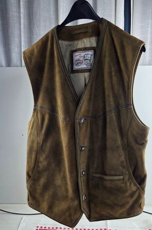 Lederweste „Country Life LKR“ – Trachten-/Country-Stil GR. M