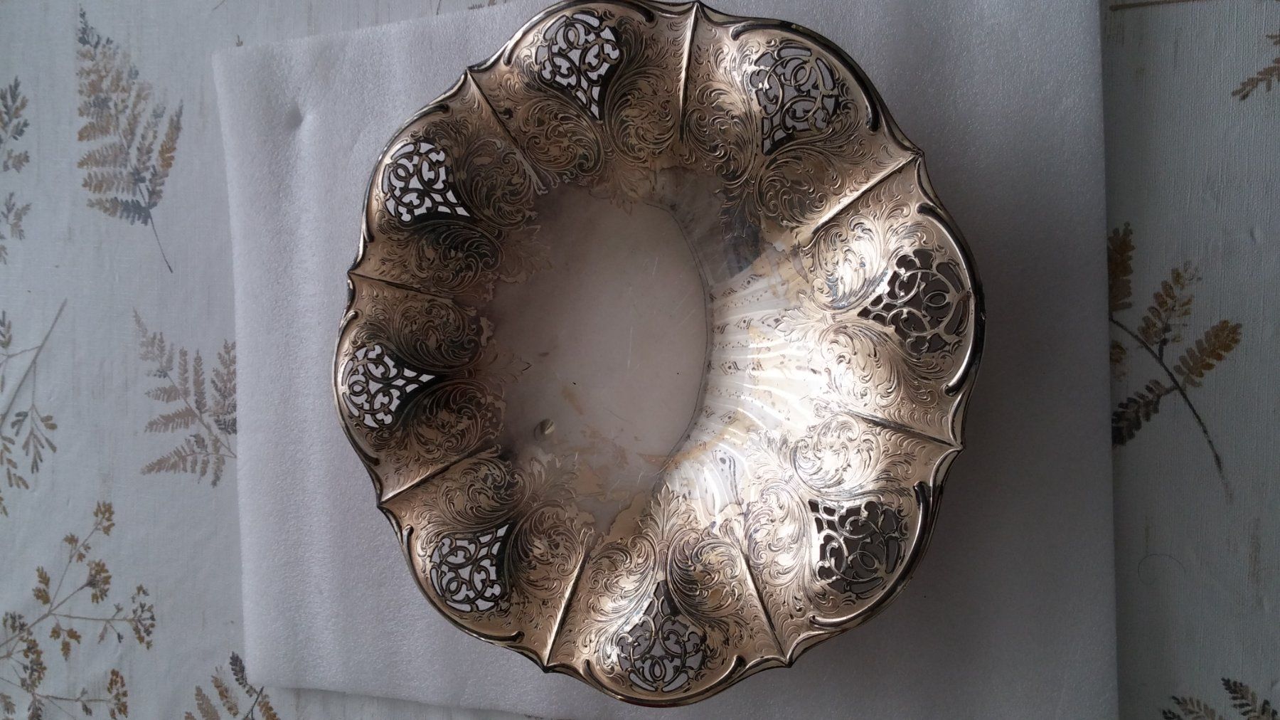 Assiettes: Versilberter Teller, Vintage, ca.70 iger J. – D'occasion à Zürich par sendbad