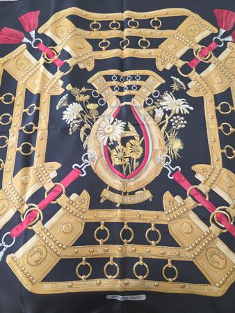 Hermes Scarf Aux Champs