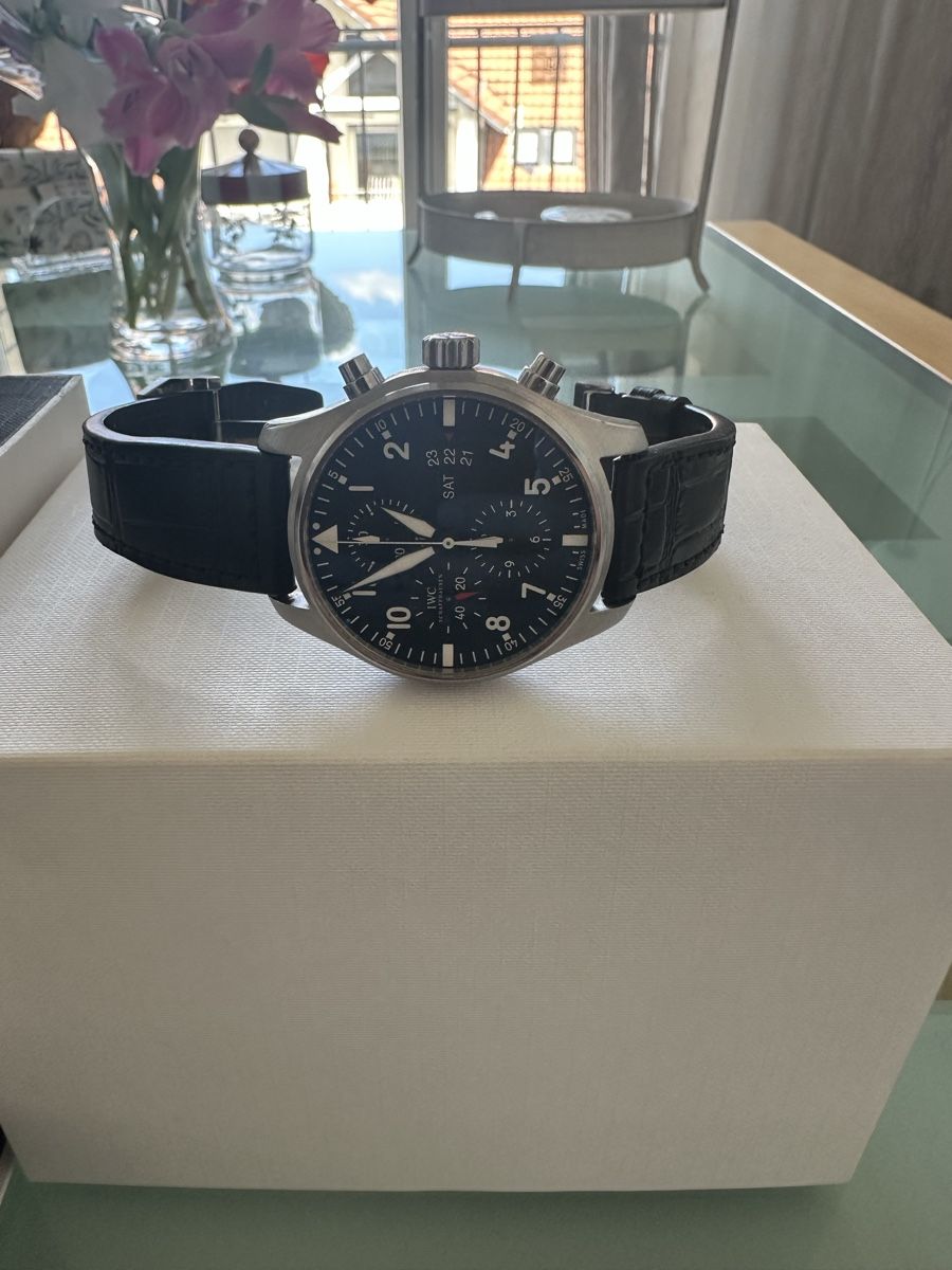 IWC Orologi: IWC Pilot Chronograph IW377701 gebraucht – Usato da Watt venduto da Gini120 2