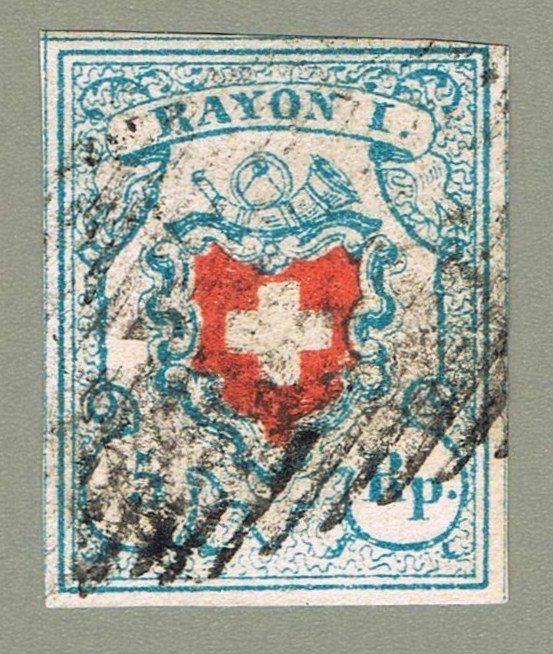 Alle Briefmarken: Rayon I (17II) T28 C2 RU – Gebraucht aus Biberstein von Jura39