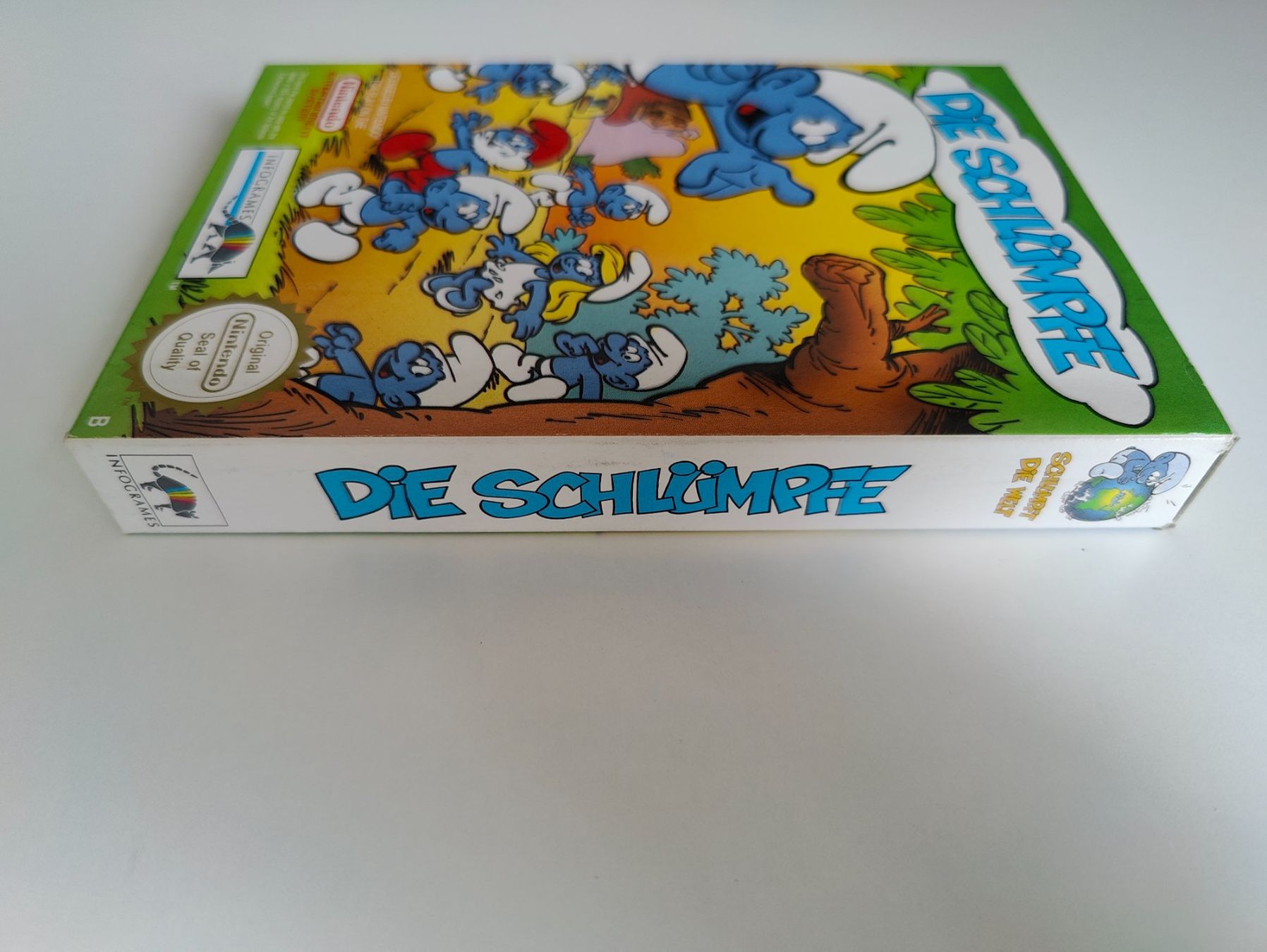 Nintendo Giochi: NES - Die Schlümpfe CIB in OVP – Usato da Dintikon venduto da Nightcom 3