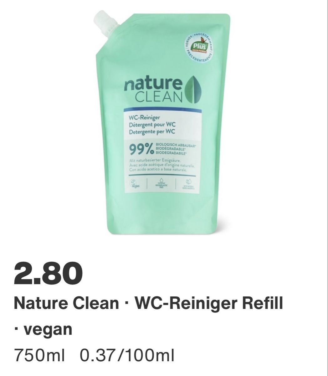 WC: Nature Clean • WC-Reiniger Set – Neu und originalverpackt aus Thürnen von Lilie37 3