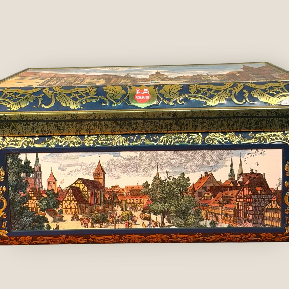 Dosen: Vintage Schmidt Tea Tin Box - Autumn Decoration – Gebraucht aus Lausanne von vas_cdb2 2