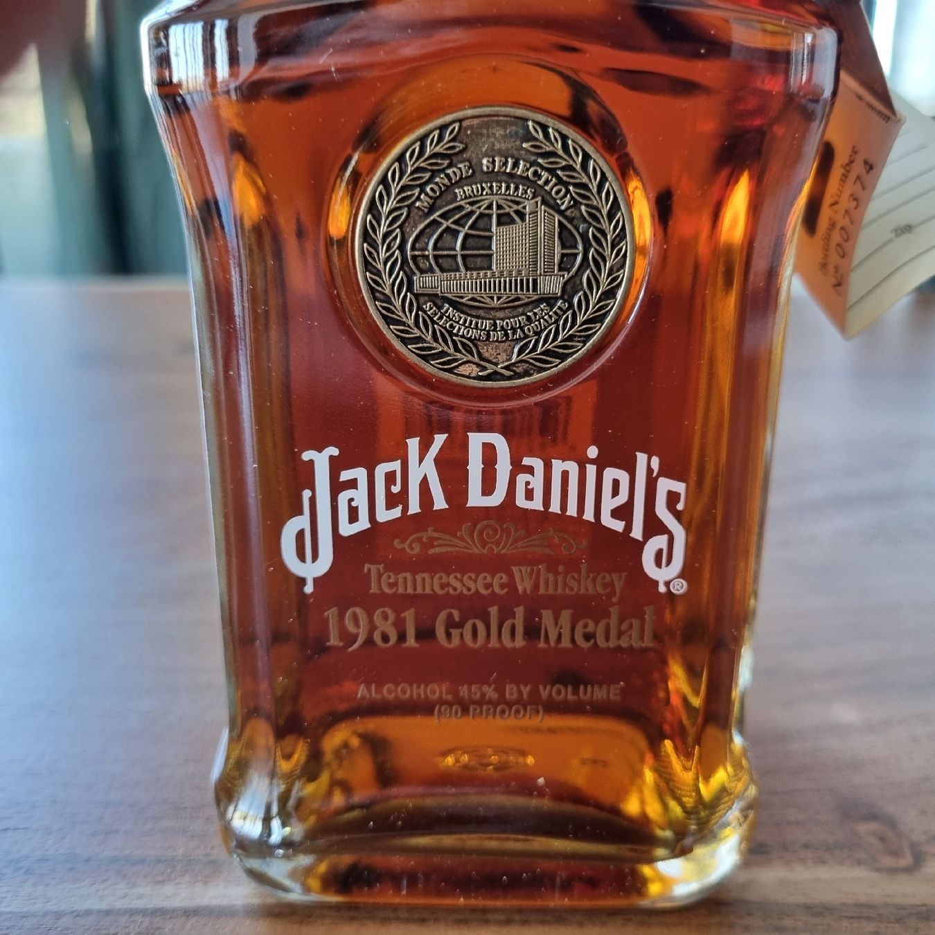 Jack Daniels Bevande alcoliche: Whiskey Jack Daniels 1981 Gold Medal – Nuovo e nell'imballaggio originale da Zürich venduto da ret_7ppg 1