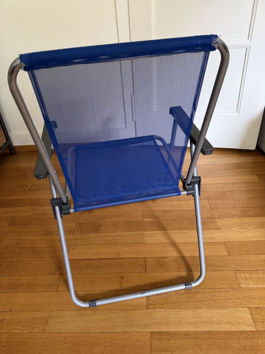 Chaises: Campingstuhl/Liegestuhl, klappbar – Neuf (Voir description) à Zürich par elg_rqw7 1