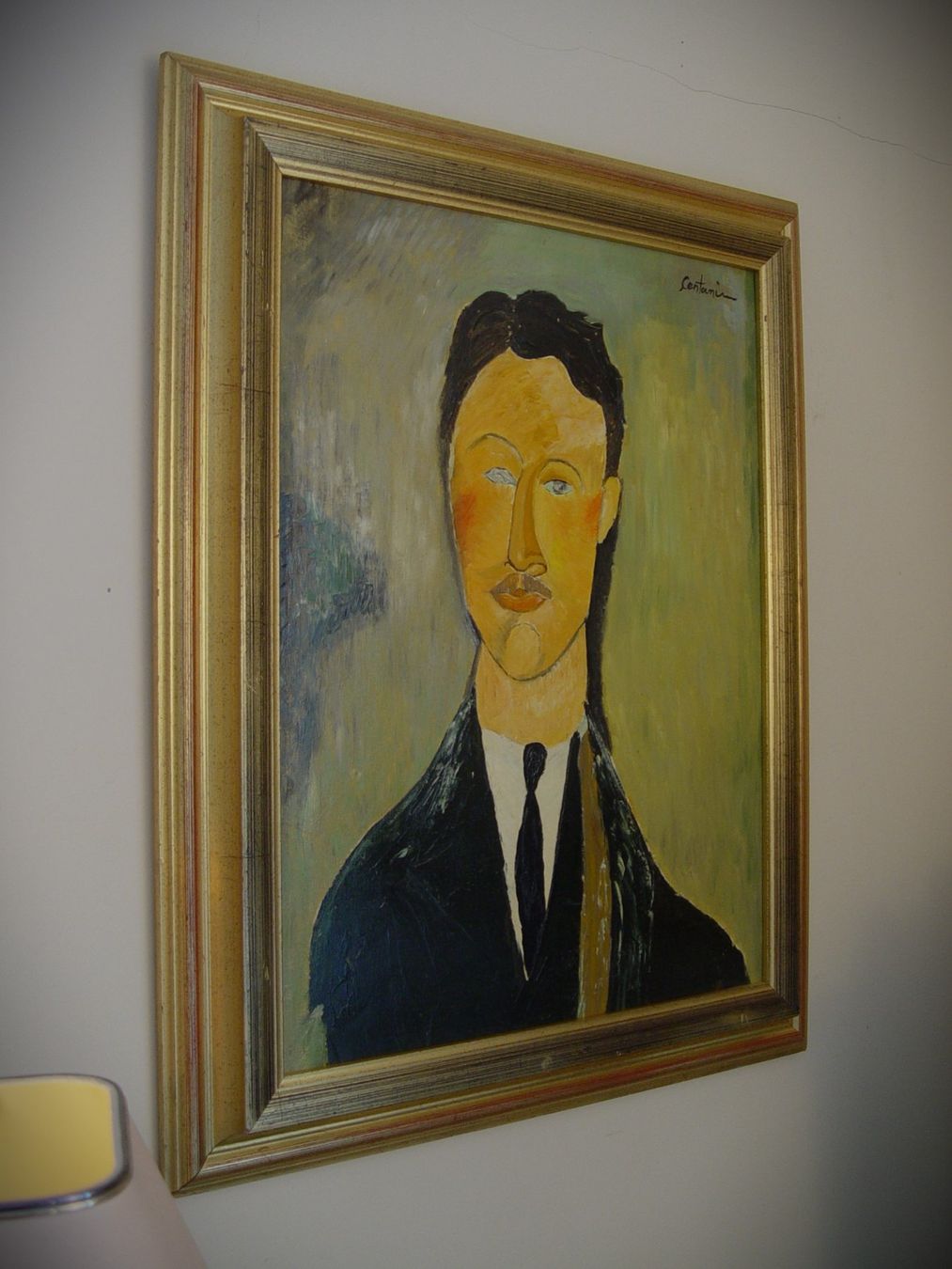 Gemälde: Grossartiges Gemälde n. Amadeo Modigliani – Gebraucht aus Rotkreuz von Dobermann5