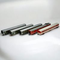 Lot 5 wagons voyageurs Lima CFF/SBB HO vintage