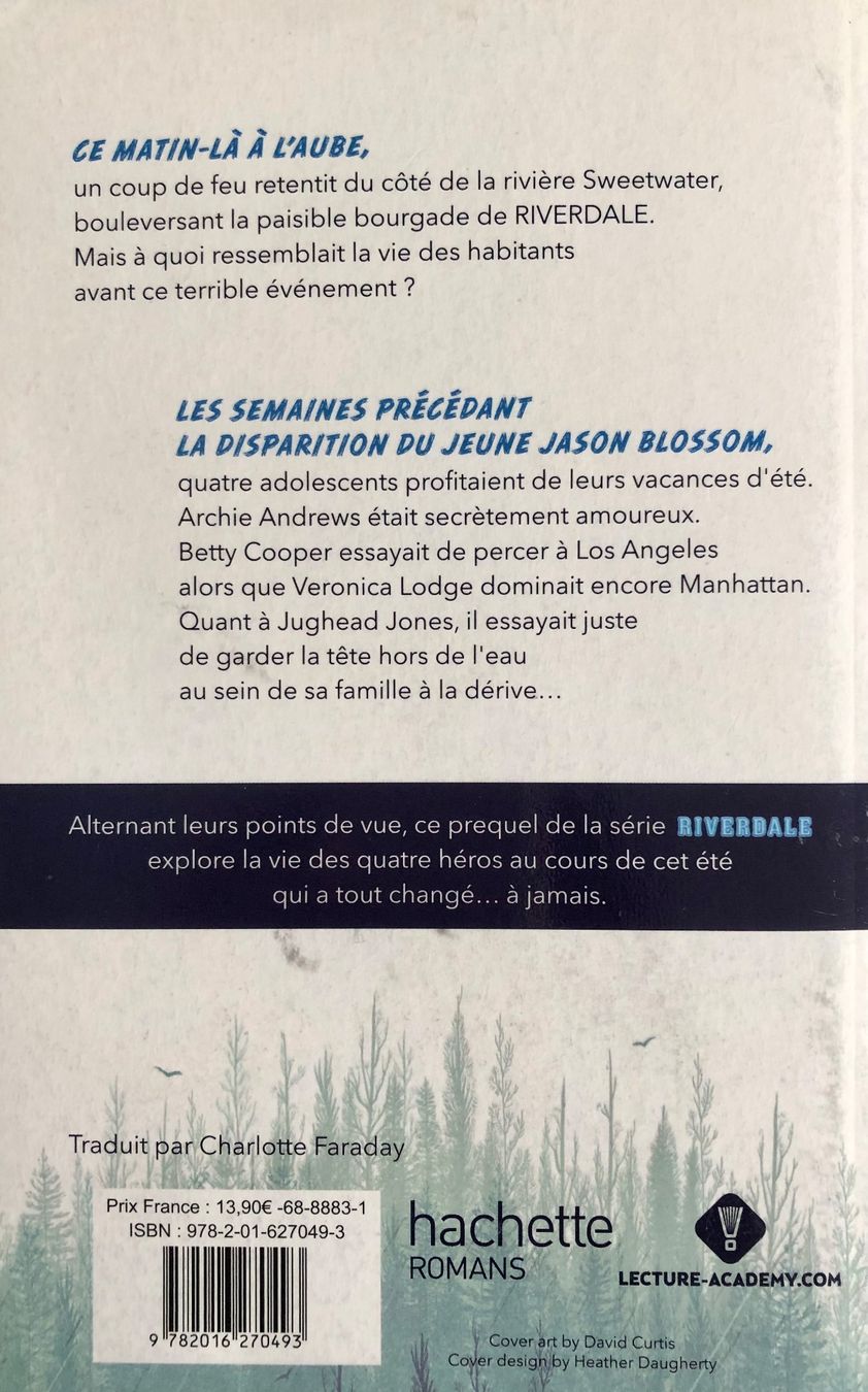 Libri: Lot de 4 romans Riverdale – Usato da Le Crêt-p-Semsales venduto da staglione69 1