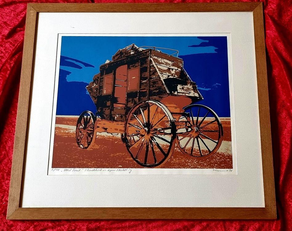 Original-Lithografie. Handsigniert, datiert und nummeriert | Kaufen auf ...