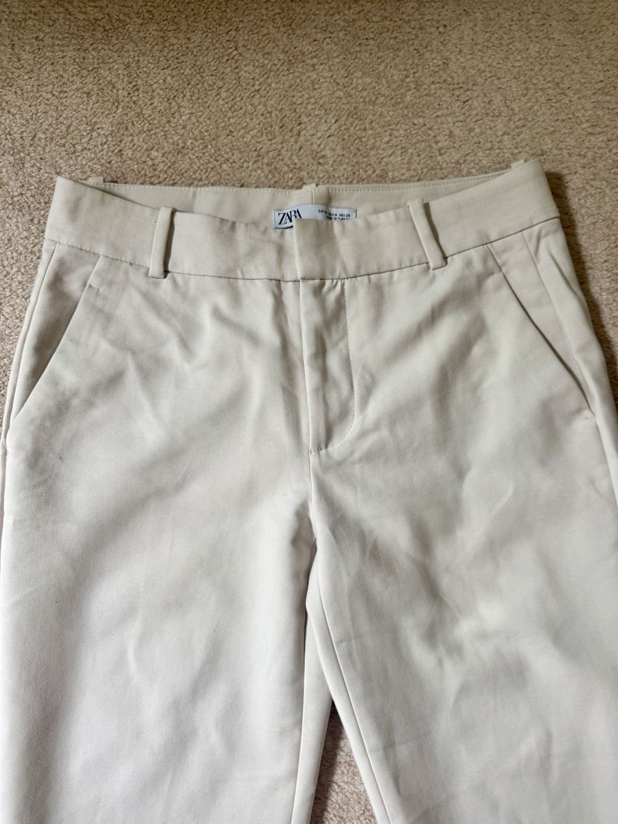 Zara Hosen: Beige Zara Stoffhose, Gr. 36 – Gebraucht aus Zürich von tam_7z8v 1