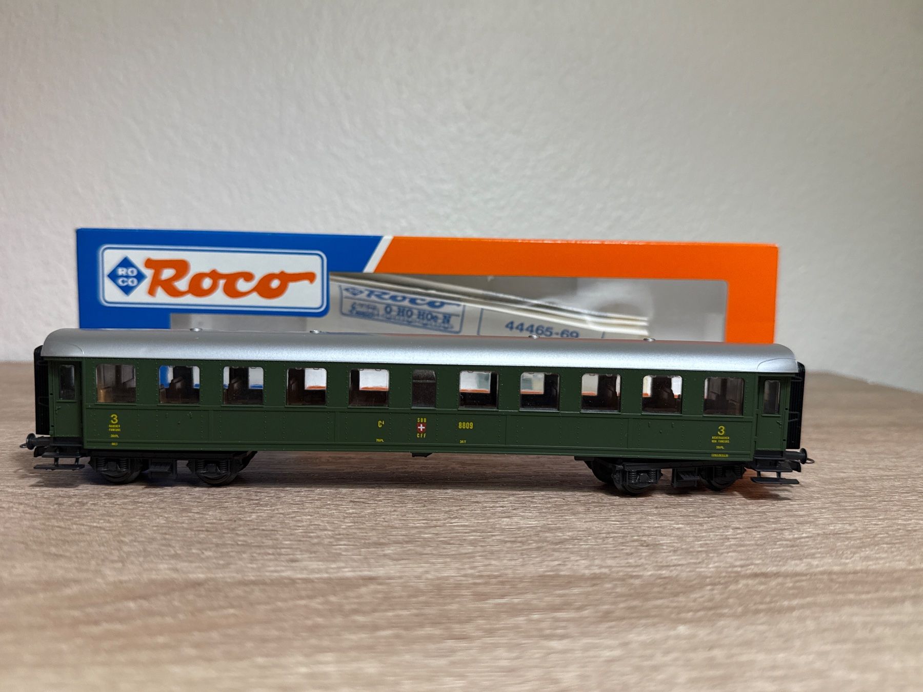 Roco Modellini di ferrovie: Roco 44466 Personenwagen 3.Kl SBB H0 – Usato da St-Aubin-Sauges venduto da tantome
