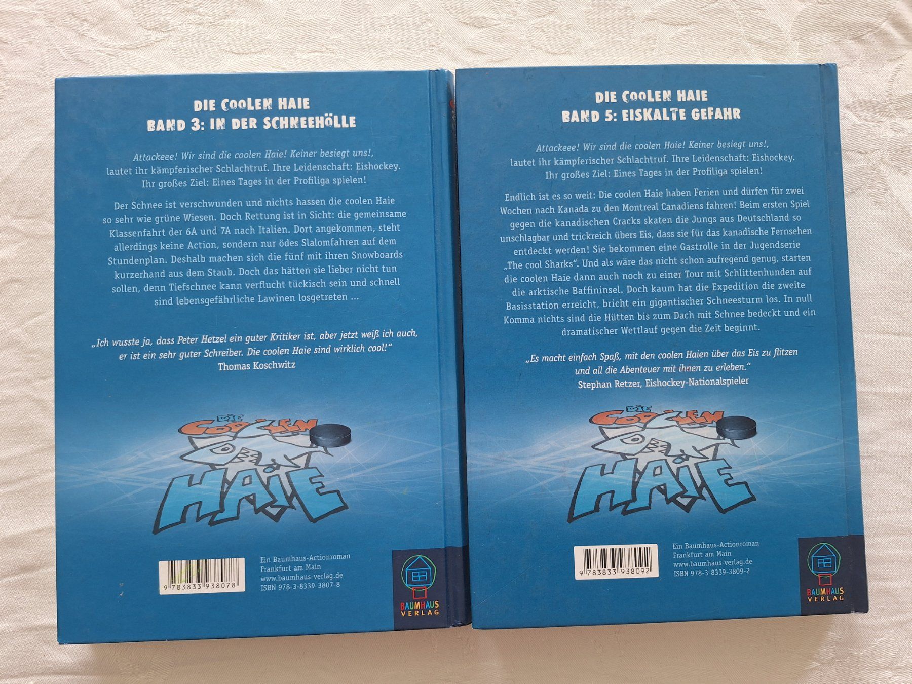 Libri: Die coolen Haie: Band 3 & Band 5 – Usato da Spreitenbach venduto da misi.m 1