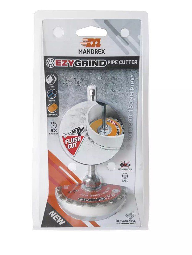 Seghe: MANDREX Diamant Rohrschneider EzyGrind 90-150 mm – Nuovo e nell'imballaggio originale da Koppigen venduto da Bracher_Mail-House 4
