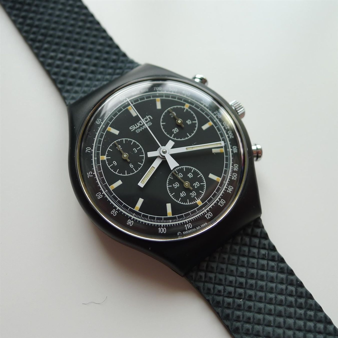 Swatch Orologi: Swatch Chrono BLACK FRIDAY – Nuovo (secondo la descrizione) da Ebikon venduto da SilvioFreund