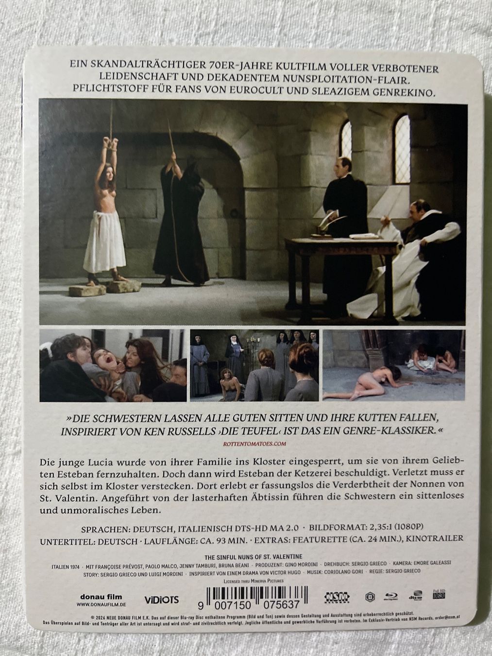 Tutti i DVDs: Die sündigen Nonnen von St.Valentin – Usato da Basel venduto da patku79 1