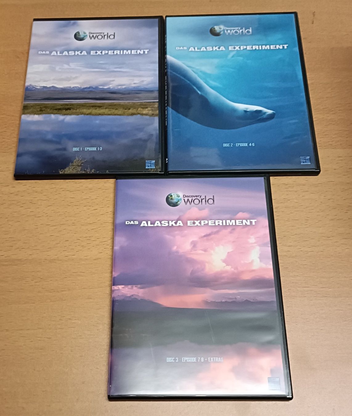 Alle DVDs: Discovery World: Das Alaska Experiment – Gebraucht aus Köniz von Movieportal007 2