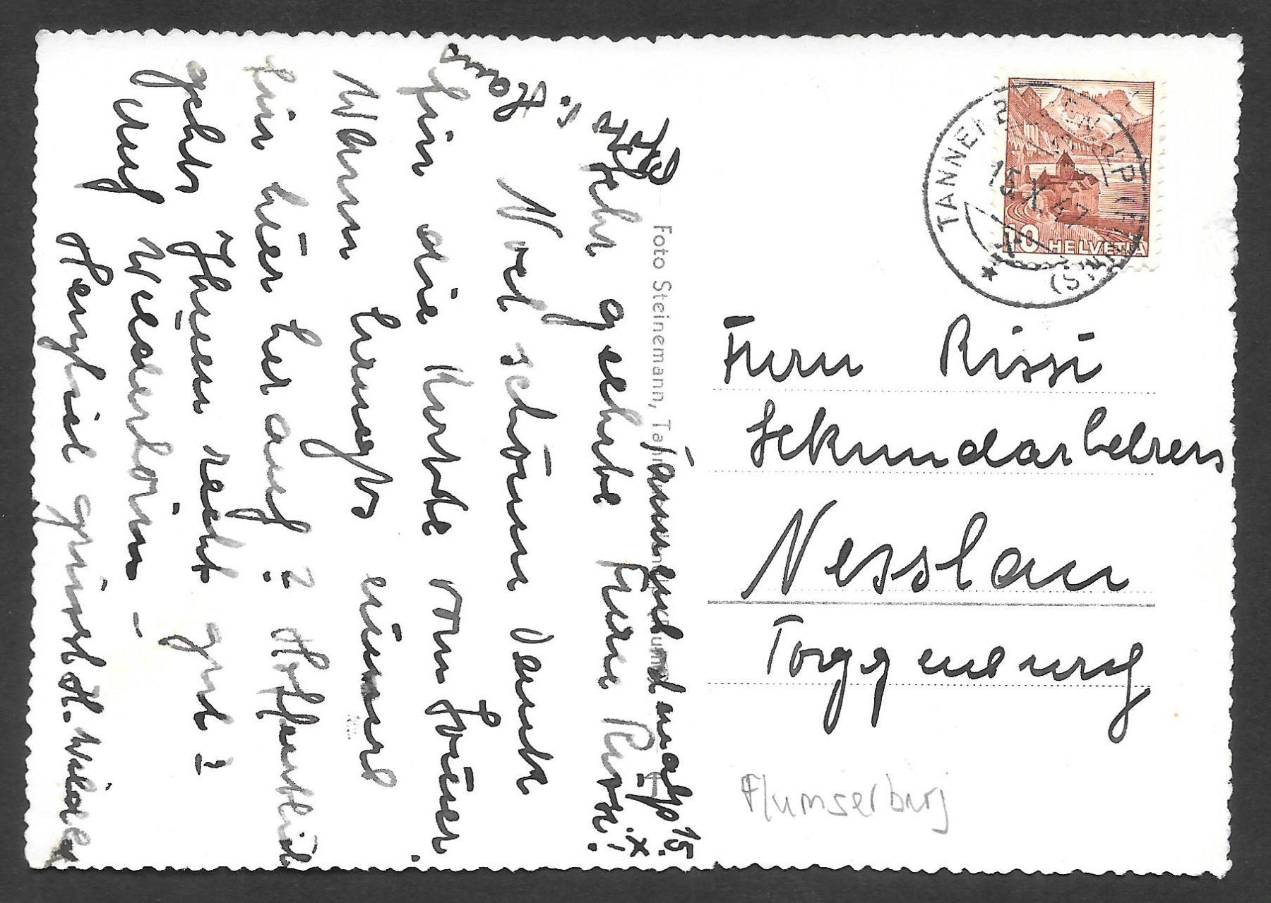 Cartoline postali: Flums Flumserberg Teilansicht – Usato da Olten venduto da clotaldi 1