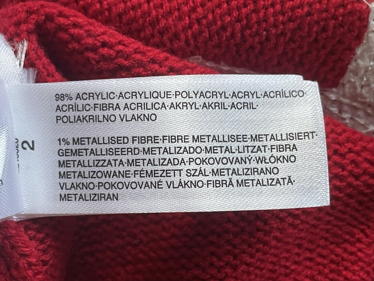 C&A Maglioni & Felpe: Grinch Weihnachts-Pullover rot mit Pailletten – Usato da Fribourg venduto da Mymikrakra01 5