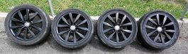 Jantes d'origine VW pour Golf 7  repeinte en noir